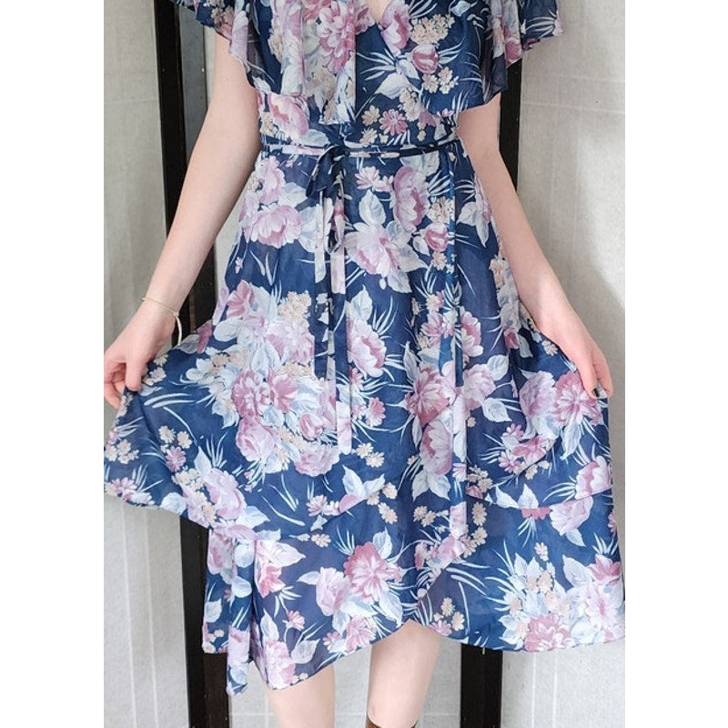 Vintage 70s Floral Print Dress Wrap Style – RareJule Vintage
