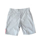 Vintage Prada Sport 2000s Linea Rossa Mens Shorts Grey Red Logo Tab Archival Adjustable