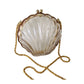 Vintage 50s Seashell Bag Clear Lucite Walborg