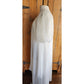 Vintage 50s Peignoir White Nylon Robe + Slip Dress Vanity Fair