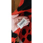 Bitte Kai Rand Blazer Orange Black Spots Ikat Print Danish Art to Wear NWT