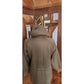 Vintage Sonia Rykiel 90s Quilted Hooded Jacket Brown Mid-Length / M