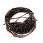 Vintage 1950s Bes-Ben Hat in Brown Velvet w/Bows Chicago Midcentury Millinery