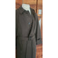 Vintage 1990s Ralph Lauren Mens Coat Brown Olive Green Trench Raincoat Large 40R