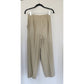 Vintage 90s Pant Suit Beige Cotton Rayon Joan & David / Small