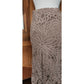 Vintage Y2K Beige Lace Maxi Skirt Boho Chine Collection / S