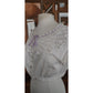 Vintage 1900s Blouse White Antique Edwardian Crochet Lace Cropped Top Button Down
