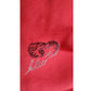 Vintage Japanese Dragon Robe Embroidered Red Silk