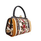 Vintage Tapestry Handbag Milch Floral Chenille Brocade Boho Purse