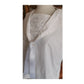 Vintage 80s LAURA ASHLEY Blouse Sailor Collar White Cotton Shirt Neo Edwardian