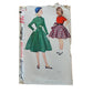 ORIGINAL Vintage 50s Sewing Pattern Girls Two Piece Suit Blouse Bolero Simplicity 4103