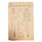 Vintage 30s Sewing Pattern ORIGINAL:  Dress w/Collar & Belt Butterick 5622