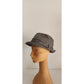 Vintage 60s Mens Fedora Gray Cashmere Houndstooth Dobbs Golden Coach