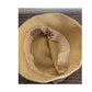 Vintage 20s Hat Rose Descat Paris Cloche Beige Weave w/Feathers