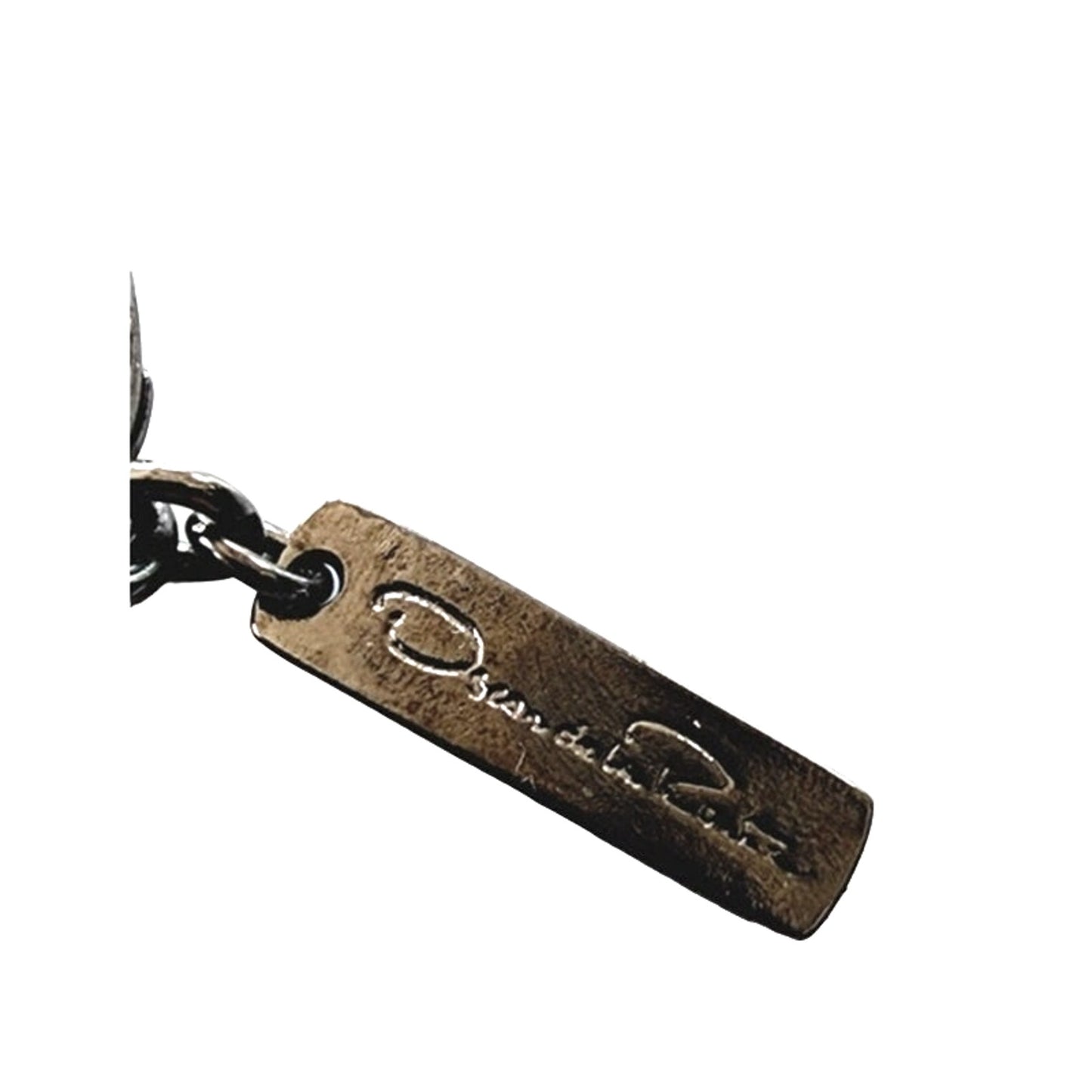 Vintage Oscar de La Renta Necklace Crystal Beads Red Purple  2000s Y2K