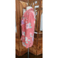 Vintage 80s Ungaro Parallèle Blazer Pink Floral Cotton Print Jacket