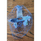 Vintage 50s Bes-Ben Hat Blue Crystal Floral Crown Fascinator w/Veil