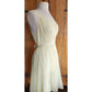 Vintage 50s Yellow Slip Dress 38 Nylon Lace Vanity Fair