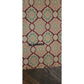Vintage 1990s Jil Sander Scarf Brown Gold Silk Print Baroque Tessellation