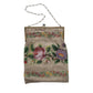 Antique 20s Beaded Bag Floral Pattern Art Nouveau
