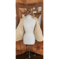 Vintage 80s YVES SAINT LAURENT Beige Blazer Single Button Jacket