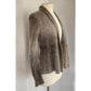 Eileen Fisher Cardigan Ombre Mohair Brown Gray  / M