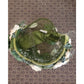 Vintage 50s Flower Hat Green Beige by Paulette Paris