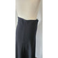 Vintage 1990s St John Knit Evening Skirt Long Black Santa Knit / Med