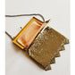 Vintage 1940s Gold Mesh Bag Whiting & Davis Art Deco Metallic Evening Purse