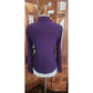 Y2K Prada Silk Blouse Purple Long Sleeve Single Pocket Button Down