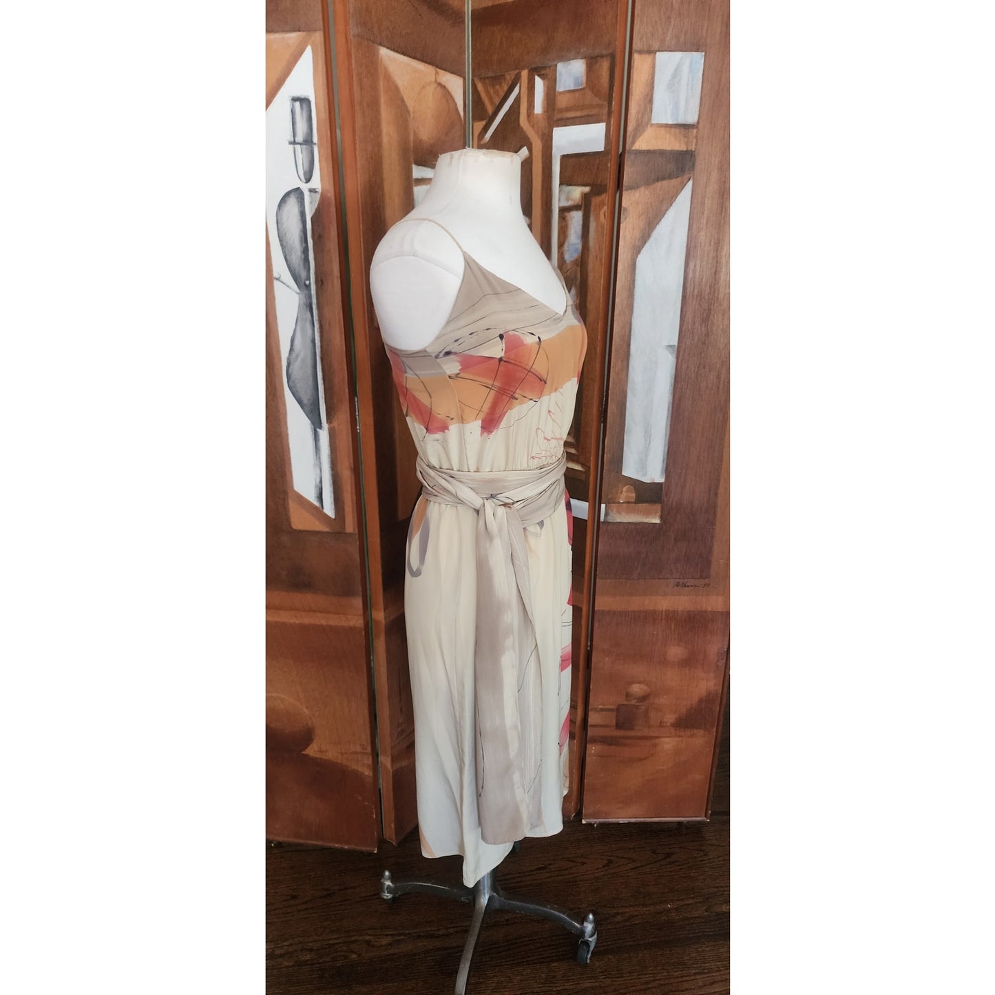 Vintage Silkprint Summer Dress by Nicole Ltd.