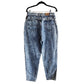 Vintage 80s Lee Riders Jeans Acid Wash Blue