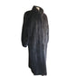 Vintage 1990s Black Ranch Mink Fur Coat Sized Medium to Large Evans Collection