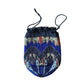 Antique 1920s Beaded Bag Vintage Art Deco Purse Drawstring Flapper Reticule