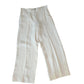 Vintage Y2K Max Mara Weekend Pants Cream Linen US Size 8