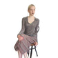 Vintage 1970s Missoni Knit 2 Piece Tunic + Skirt Set Striped Zigzag Suit I Magnin / Medium