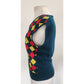 Vintage 1970s Argyle Sweater Wool Vest Dark Green Marshall Field & Co