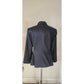 Vintage Armani Collezioni Blazer Y2k 2000s Black Silk Jacket Large