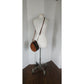 Vintage Paco Garzon Shoulder Bag Brown Tooled Leather