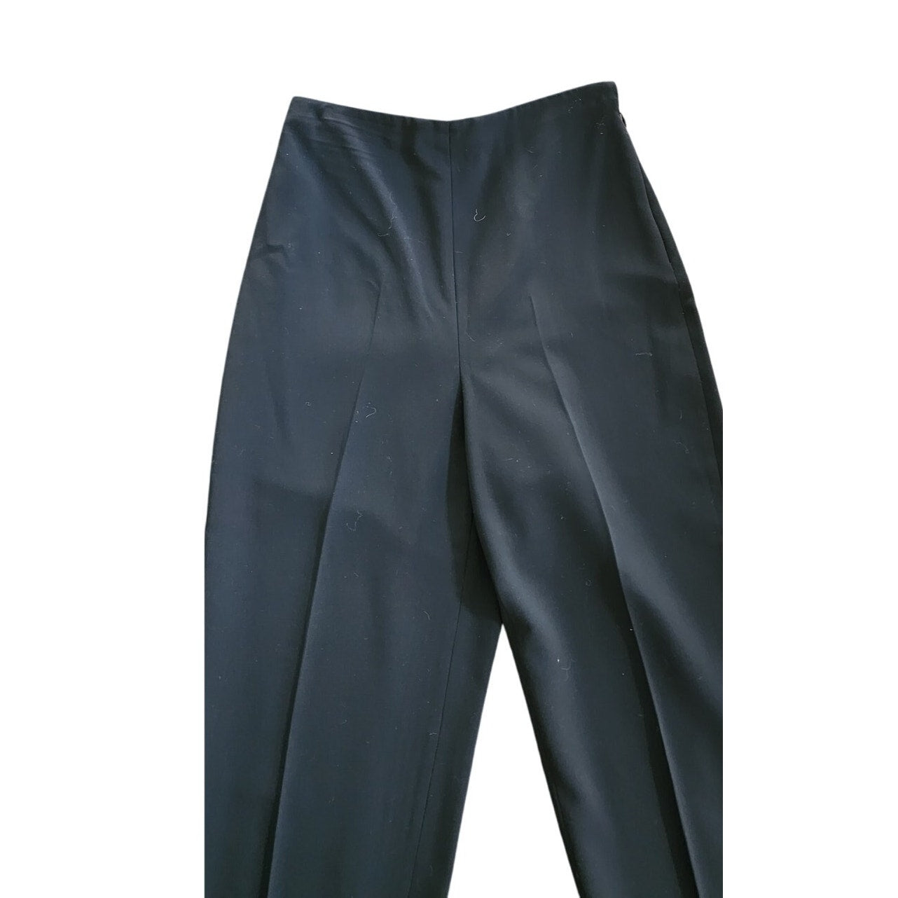 Vintage 2000s GIORGIO ARMANI Pants Black Label Wool High Waisted  26" x 28"