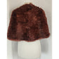 Vintage 40s Fur Wrap Stole Brown Russian Squirrel