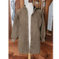 Vintage 1990s Sonia Rykiel Jacket Quilted Hooded Jacket Brown Beige Athleisure