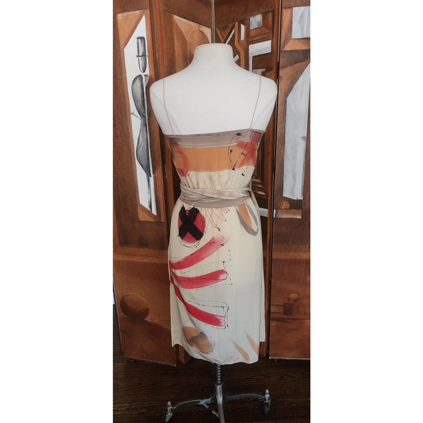 Vintage Silkprint Summer Dress by Nicole Ltd.