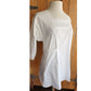 Vintage 70s Smock Tunic Top Embroidered White Cotton Fashion Mart Japan