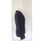Vintage 1990s Armani Blazer Navy Blue Wool Black Label Borgonuovo / S