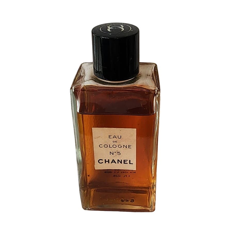 Vintage Chanel No 5 Eau de Cologne 4 fl oz - almost full