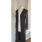 Eileen Fisher Black Wool Duster Long Cardigan / M