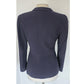 Vintage 1990s Armani Blazer Navy Blue Wool Black Label Borgonuovo / S