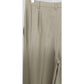 Vintage 90s Pant Suit Beige Cotton Rayon Joan & David / Small