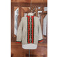 Vintage 1970s Brooks Brothers Cardigan Nordic Clasp Sweater Beige Wool Denmark Danish